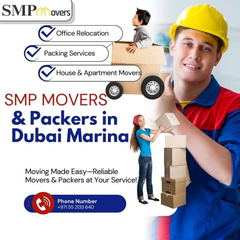 Expert SMP Movers and Packers in Dubai Marina: Your Complete Relocation Solution