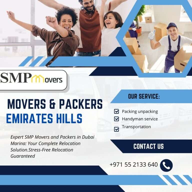 Movers and Packers in Emirates Hills